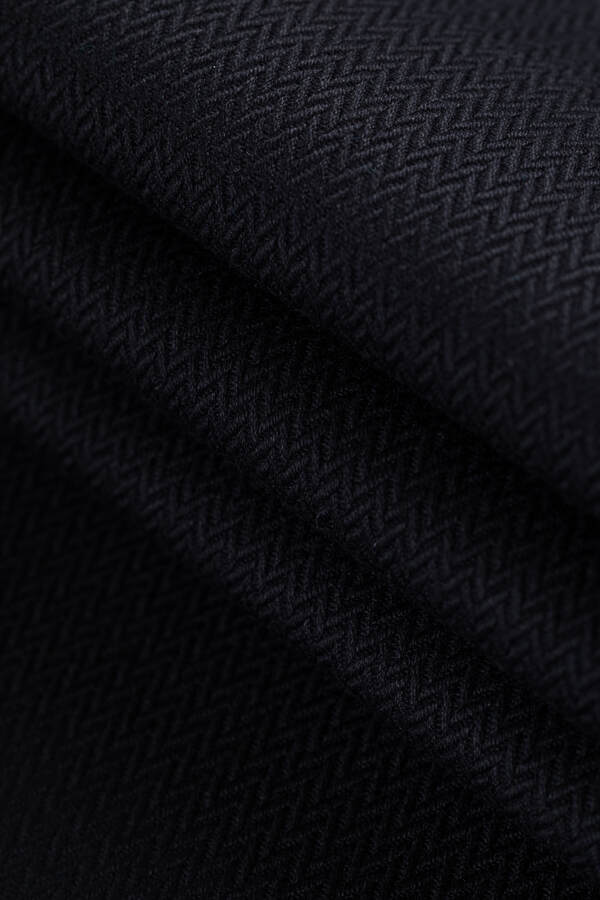 Little Herringbone — Ebony Black