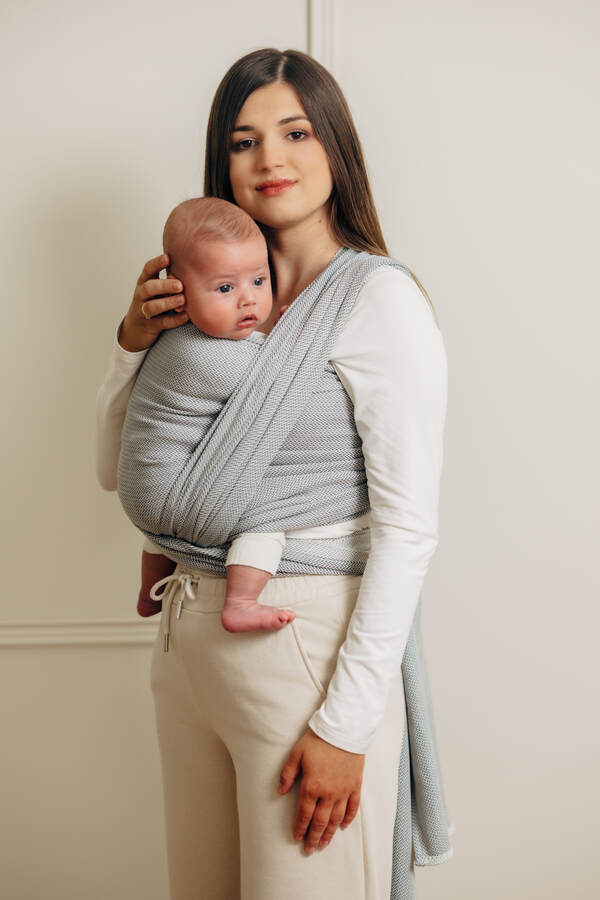Little Herringbone — Grey