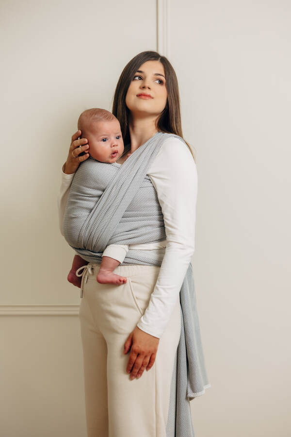 Little Herringbone — Grey