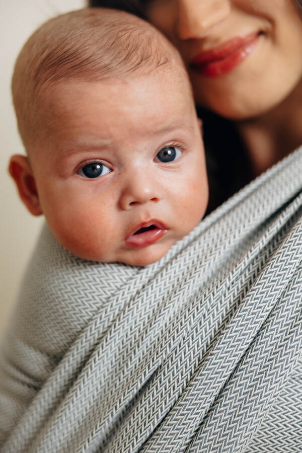 Little Herringbone — Grey