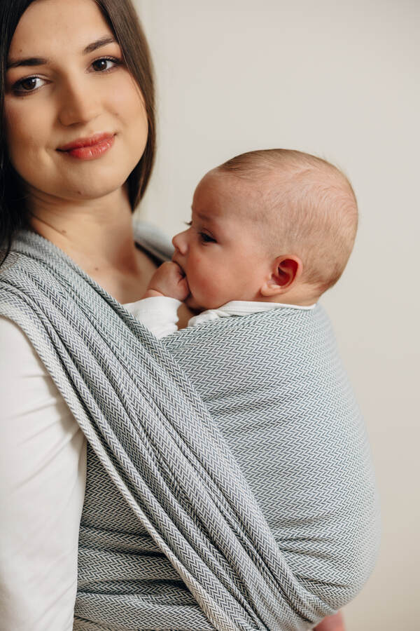 Little Herringbone — Grey