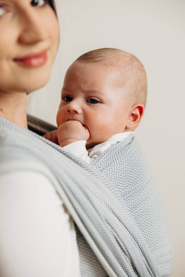 Little Herringbone — Grey
