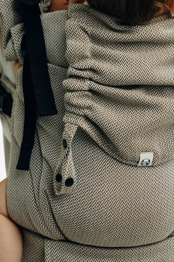 Little Herringbone — Almond