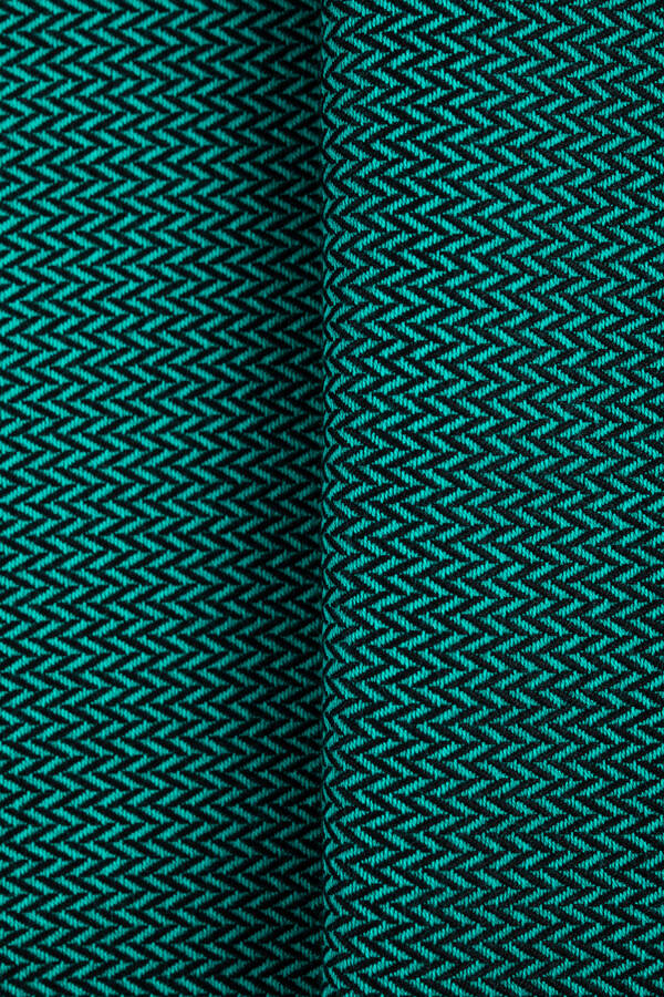 Herringbone — Emerald