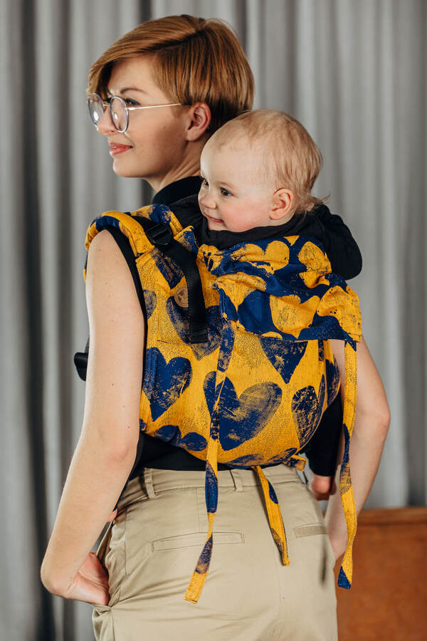 Lovka — Mustard Navy Blue