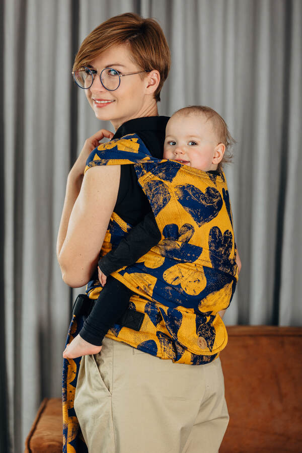 Lovka — Mustard Navy Blue