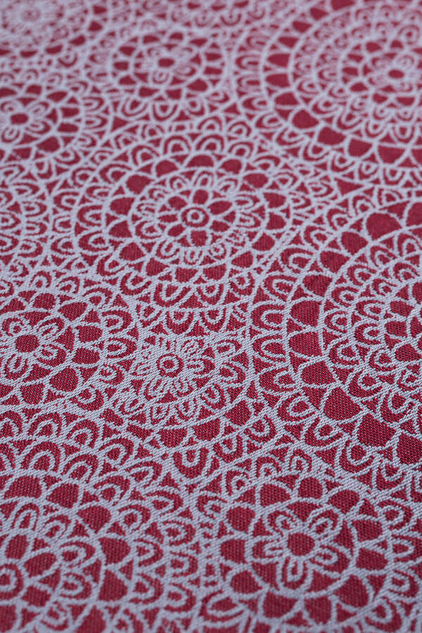 Doily — Maroon Steel
