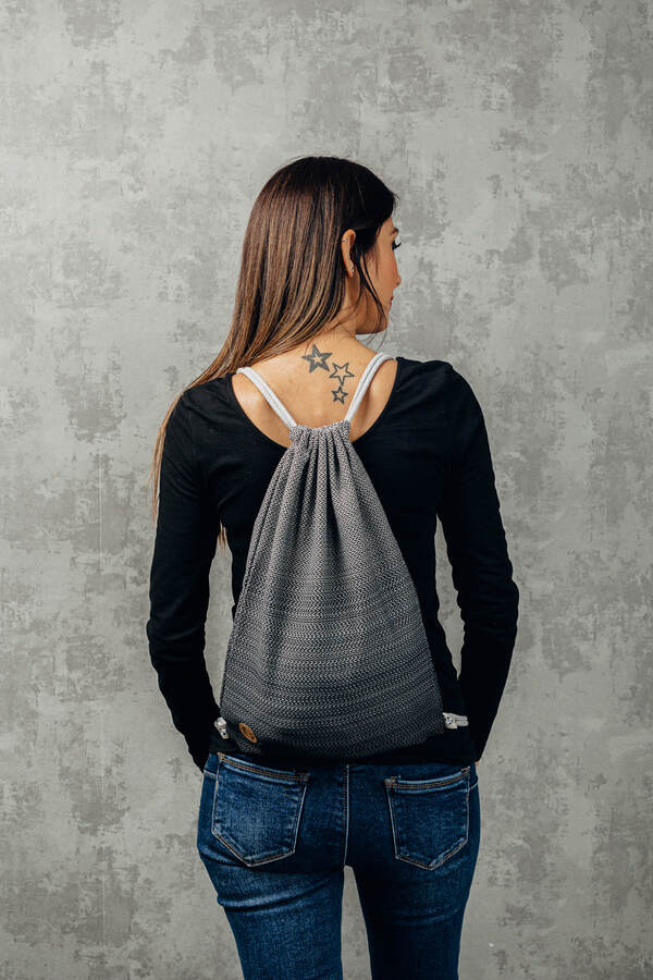 Little Herringbone — Ombre Grey