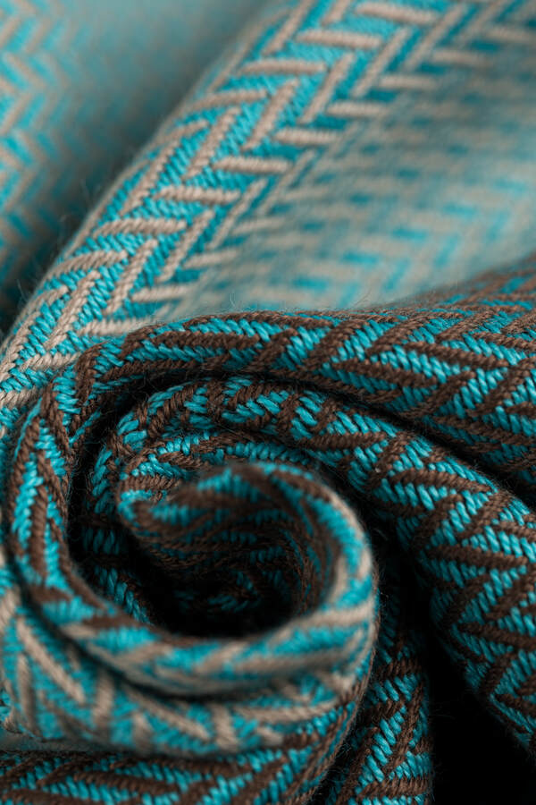 Little Herringbone — Baby Mint