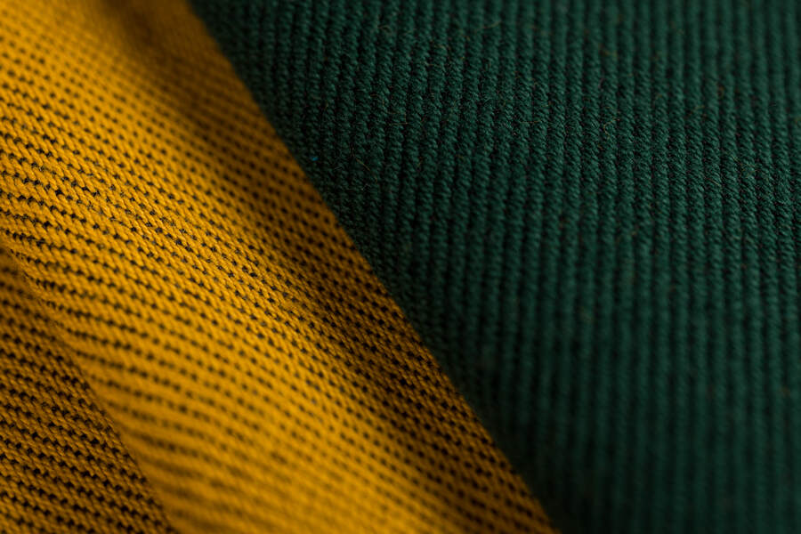 Two Faces — Gold And Bottle Green